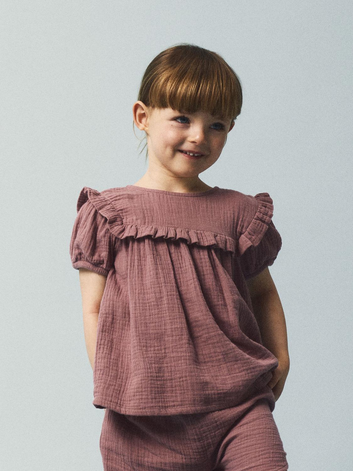 NMFHUSSI T-Shirts & Tops - Nostalgia Rose